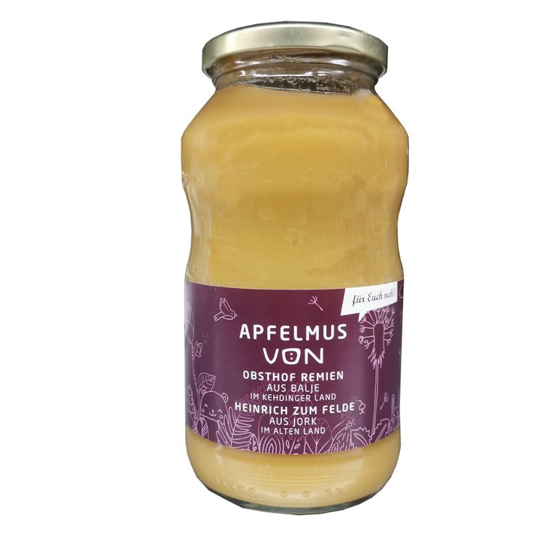 VON Apfelmus VON Obsthof Remin und Obsthof zum Felde - Produktbild