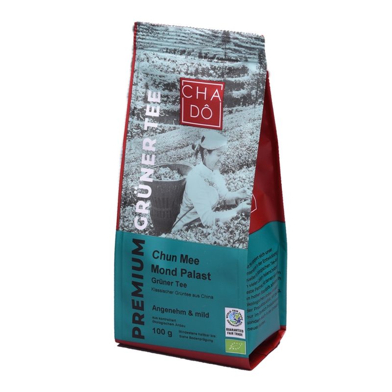 Cha Dô Premium Chun Mee - Mond Palast WFTO - Produktbild