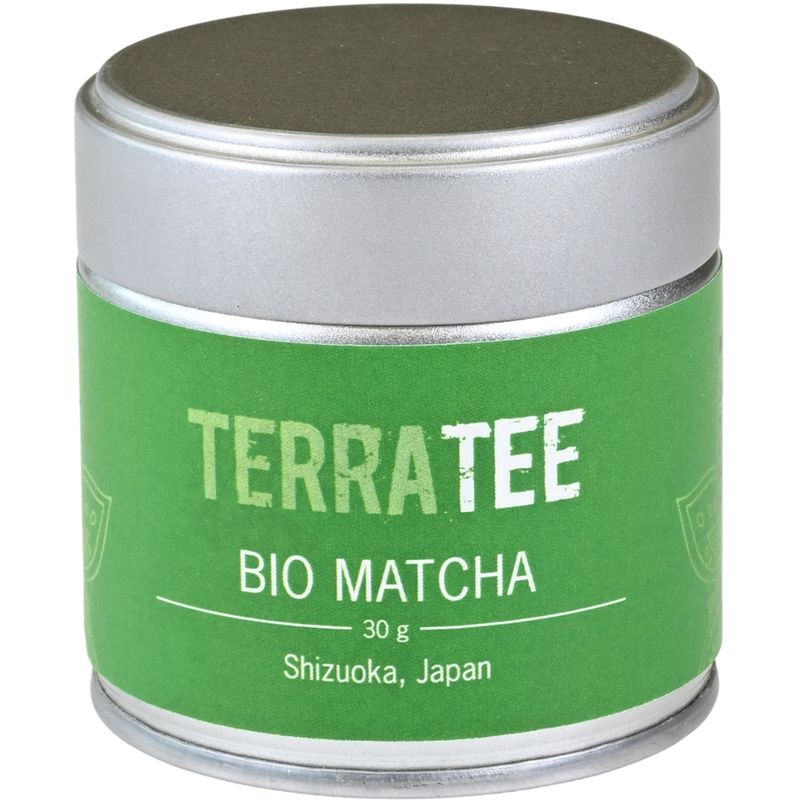 TERRATEE® Terra Tee Bio Grüntee Matcha 30 g Dose - Produktbild