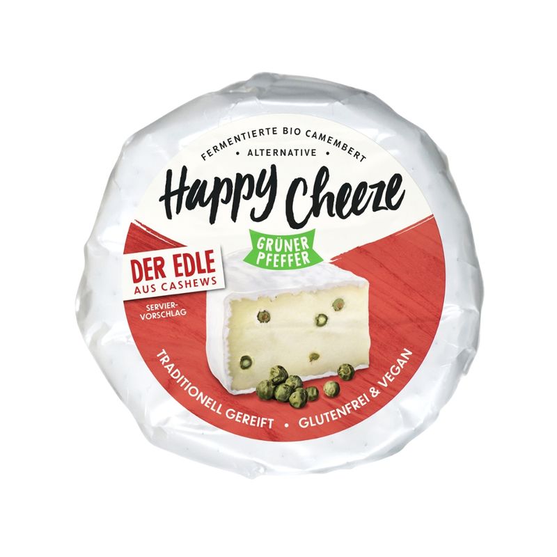 Happy Cheeze BIO Happy Cheeze Der Edle Grüner Pfeffer 100g - Produktbild