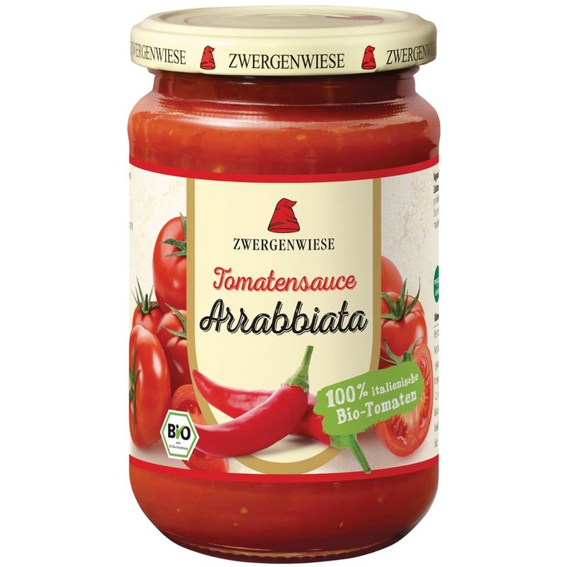 Zwergenwiese Tomatensauce Arrabbiata - Produktbild