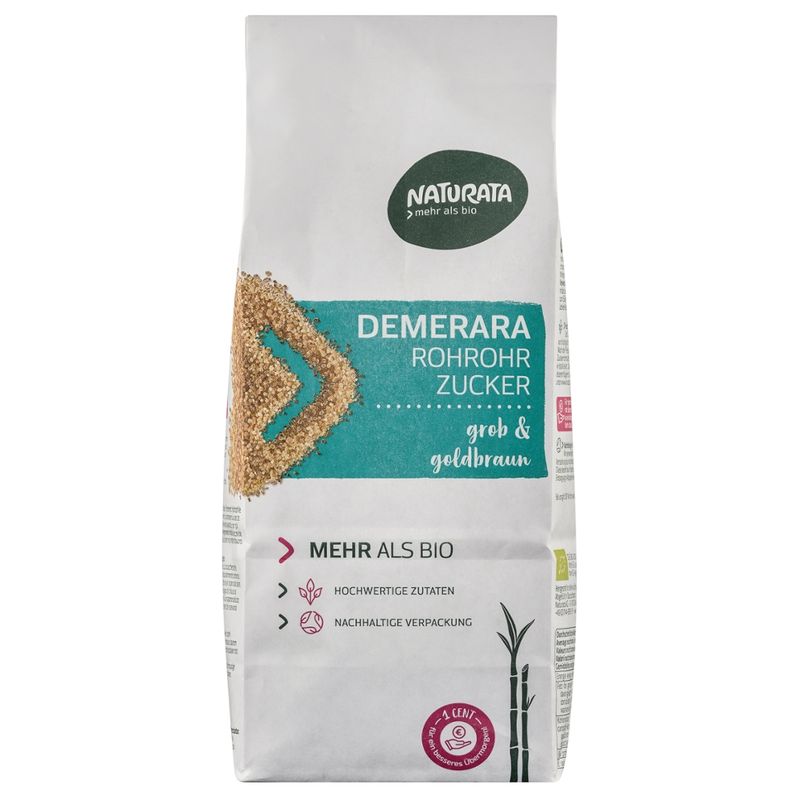 NATURATA Demerara Rohrohrzucker - Produktbild