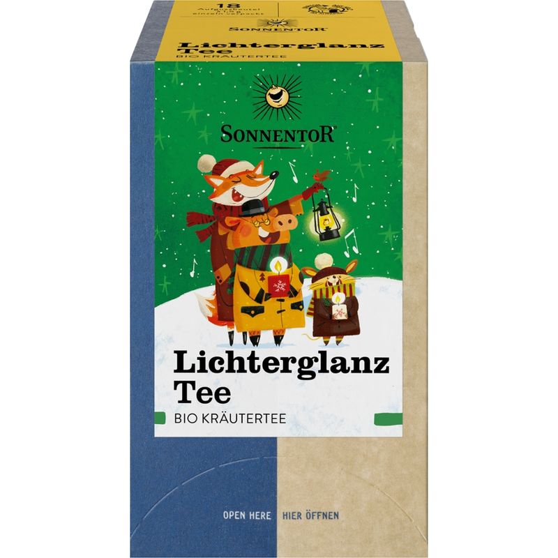 Sonnentor Lichterglanz Kräutertee, Doppelkammerbeutel - Produktbild