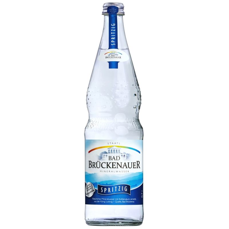 Staatl. Mineralbrunnen AG Bad Brückenau Staatl. Bad Brückenauer Mineralwasser spritzig 12 x 0,7l - Produktbild