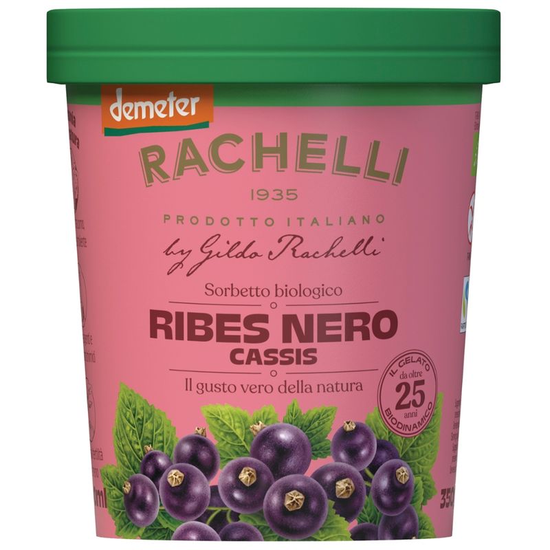 Gildo Rachelli Cassis Sorbet Familienbecher - Produktbild