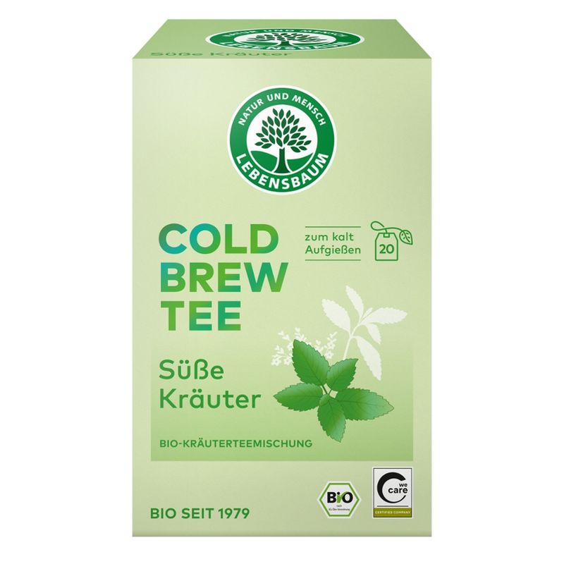 LEBENSBAUM Cold Brew Tee Süße Kräuter - Produktbild