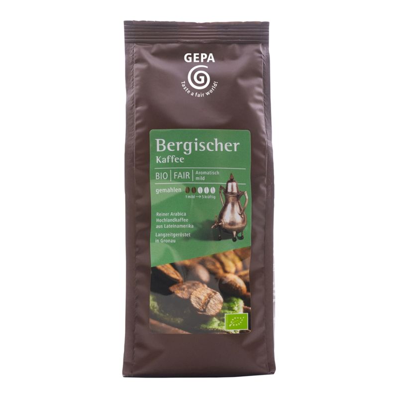 GEPA - The Fair Trade Company Bergischer Bio Kaffee, gemahlen - Produktbild