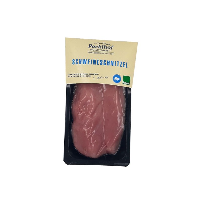 Packlhof Schweineschnitzel 2 Stück Gewicht SKIN/SB - Produktbild