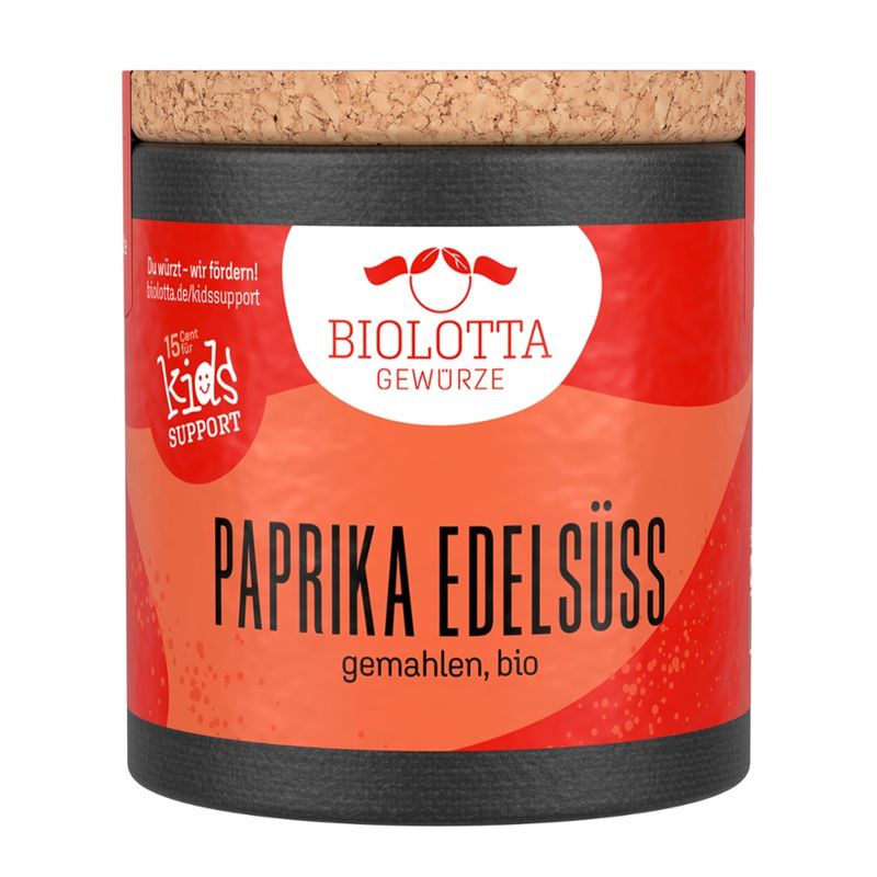 Biolotta Biolotta Korkdose Paprika edelsüß gemahlen, bio - Produktbild