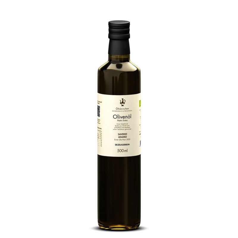 Ölkännchen Ölkännchen Saverio Adamo, Cerasuola & Nocellara del Belice, Sizilien IT 500ml - Produktbild