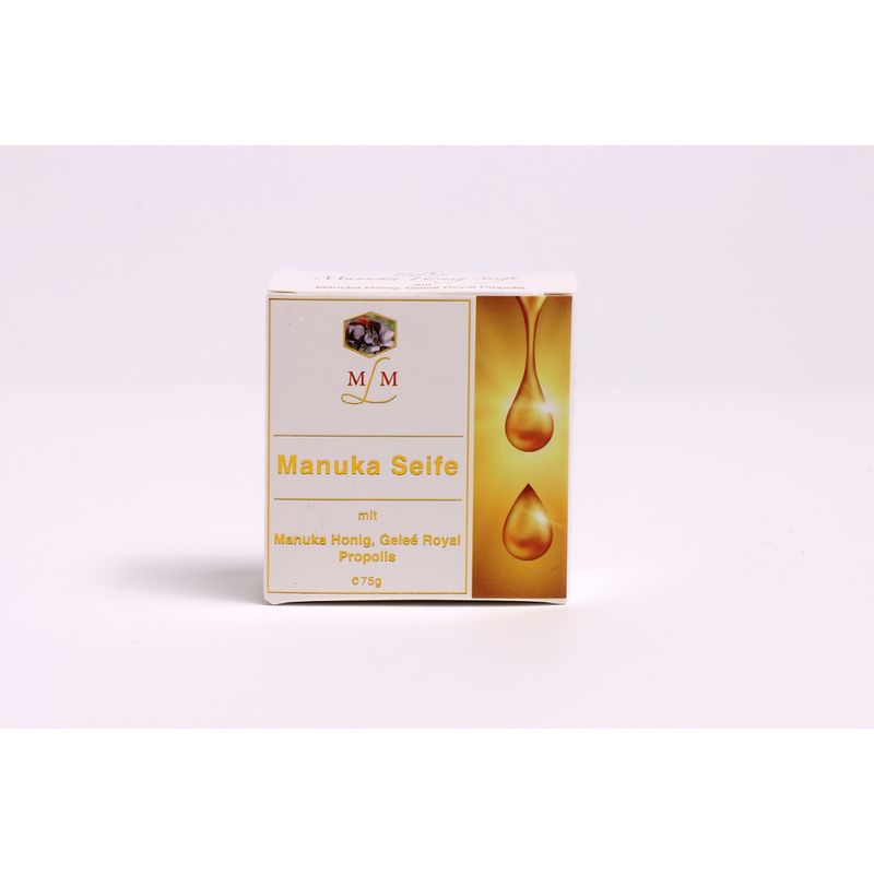 MLM MLM Manuka Seife mit  Manuka Honig, Geleé Royal und Propolis - Produktbild