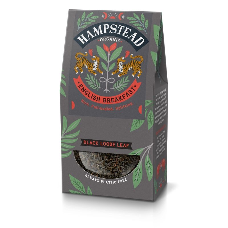 Hampstead Organic  Organic English Breakfast Leaf tea - Produktbild