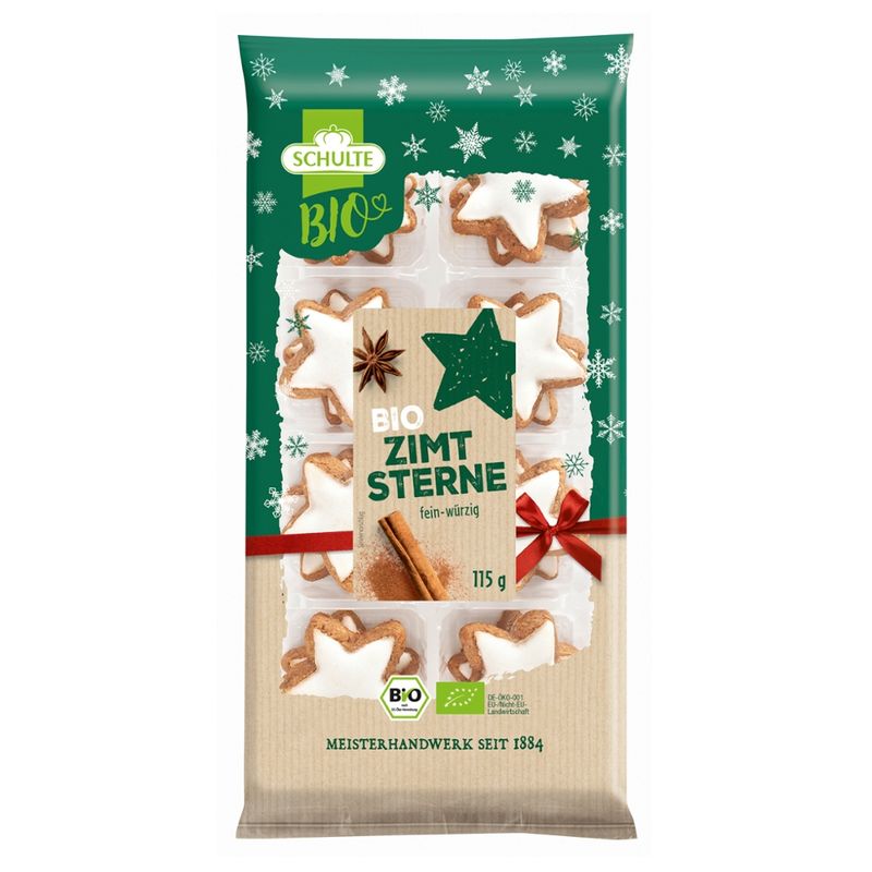 Schulte BioGut  Schulte Bio Zimtsterne - Produktbild