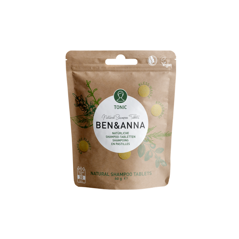 Ben&Anna Natural Care Ben&Anna Natural Care Shampootablets Tonic - Produktbild