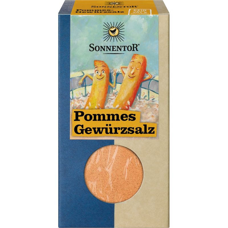 Sonnentor Pommes-Gewürzsalz, Packung - Produktbild