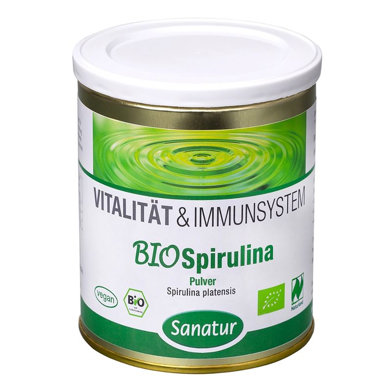 Sanatur BioSpirulina Pulver, kbA - Produktbild
