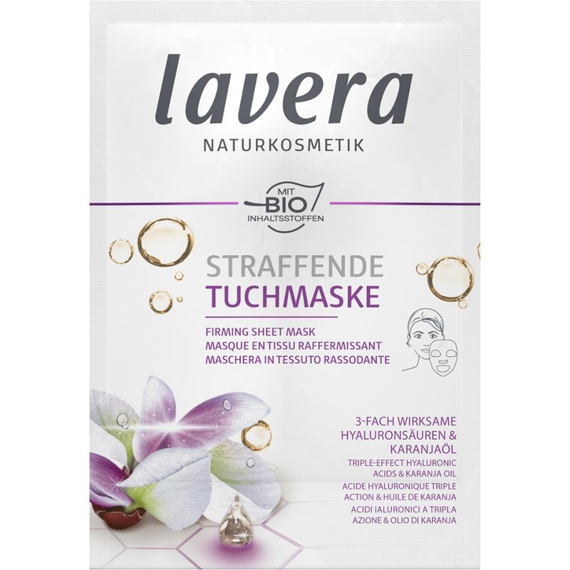 lavera lavera Straffende Tuchmaske - Produktbild