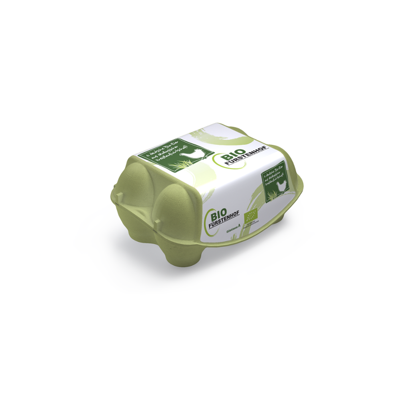 BIO-FÜRSTENHOF Fürstenhof Bio-Eier 6er GKL.S-XL Bruderhahn - Produktbild
