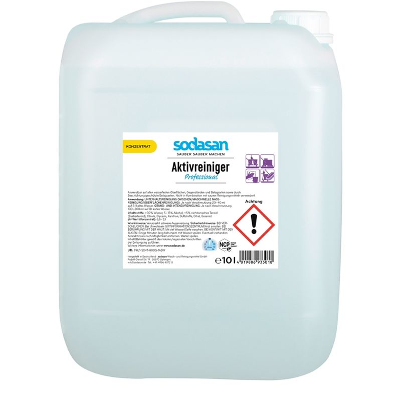 sodasan Aktivreiniger Professional - Produktbild