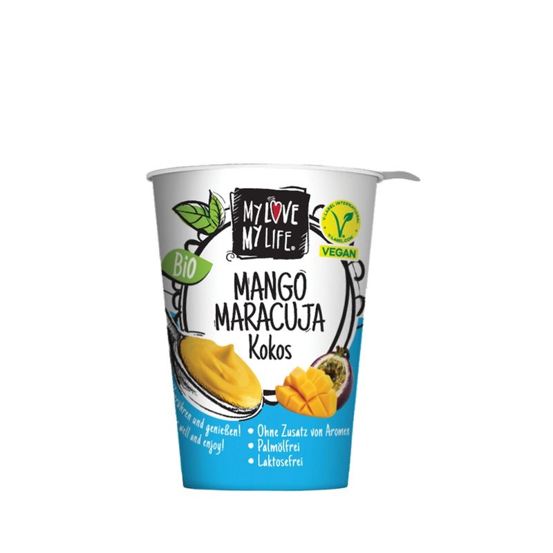 My Love My Life My Love My Life Fermentierte Bio-Kokoscreme mit Mango-Maracuja 180 g - Produktbild
