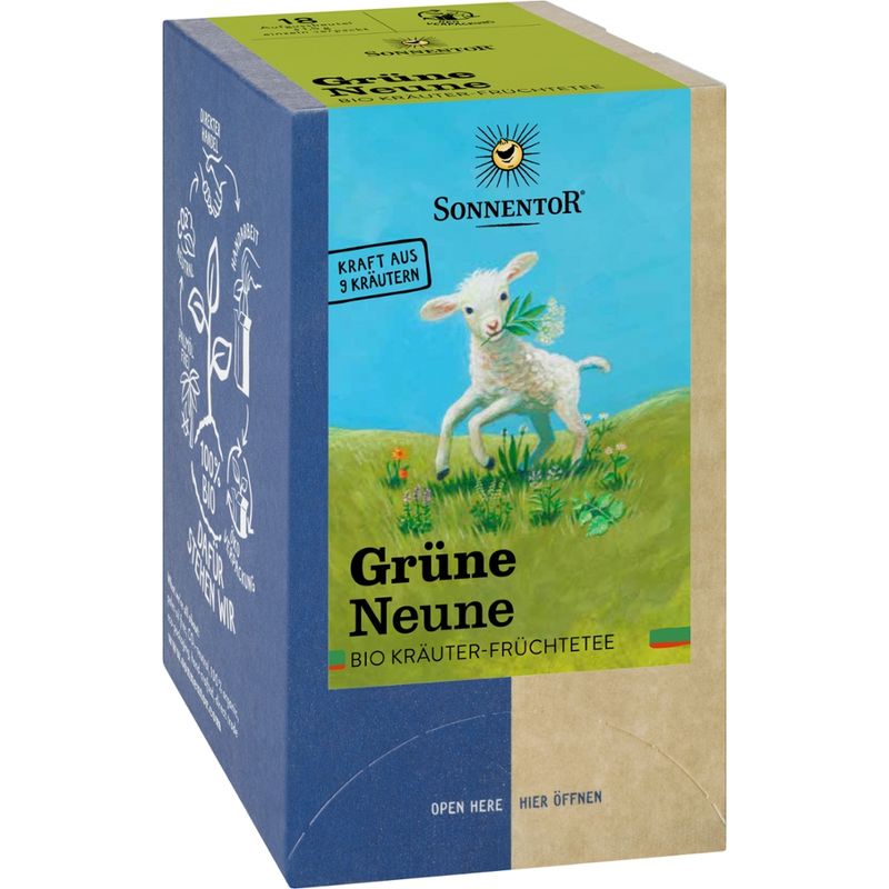 Sonnentor Grüne Neune, Doppelkammerbeutel - Produktbild