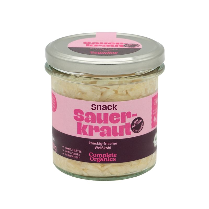 Complete Organics Snack Sauerkraut - Produktbild