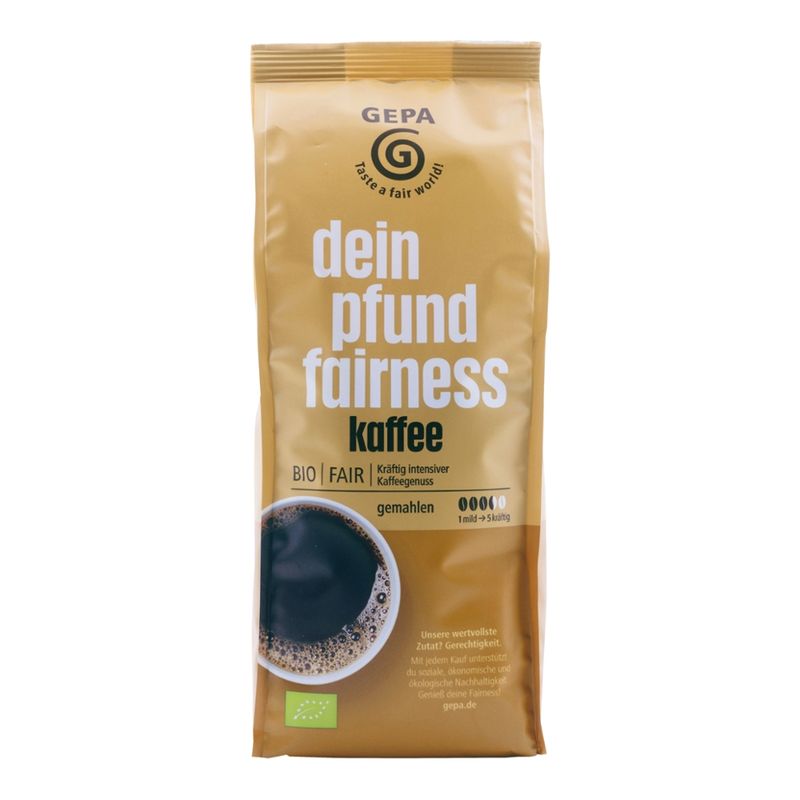 GEPA - The Fair Trade Company Bio dein pfund fairness kaffee - Produktbild