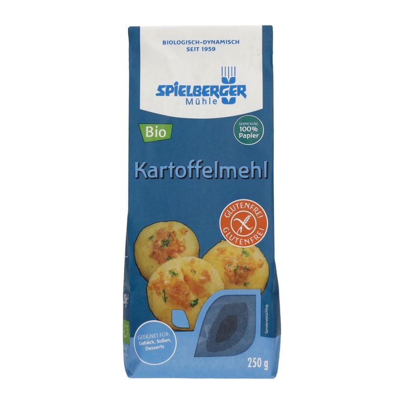 Spielberger Mühle Kartoffelmehl, glutenfrei (Stärke), kbA - Produktbild