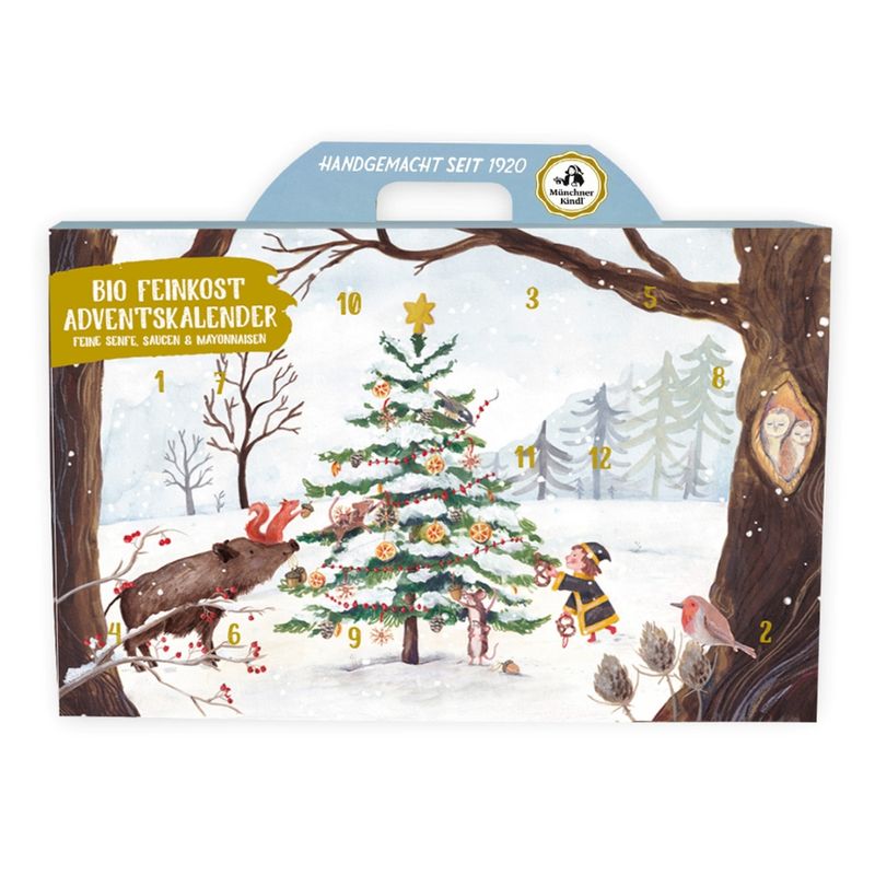 Münchner Kindl Senf Bio Feinkost Adventskalender Münchner Kindl Senf - Produktbild