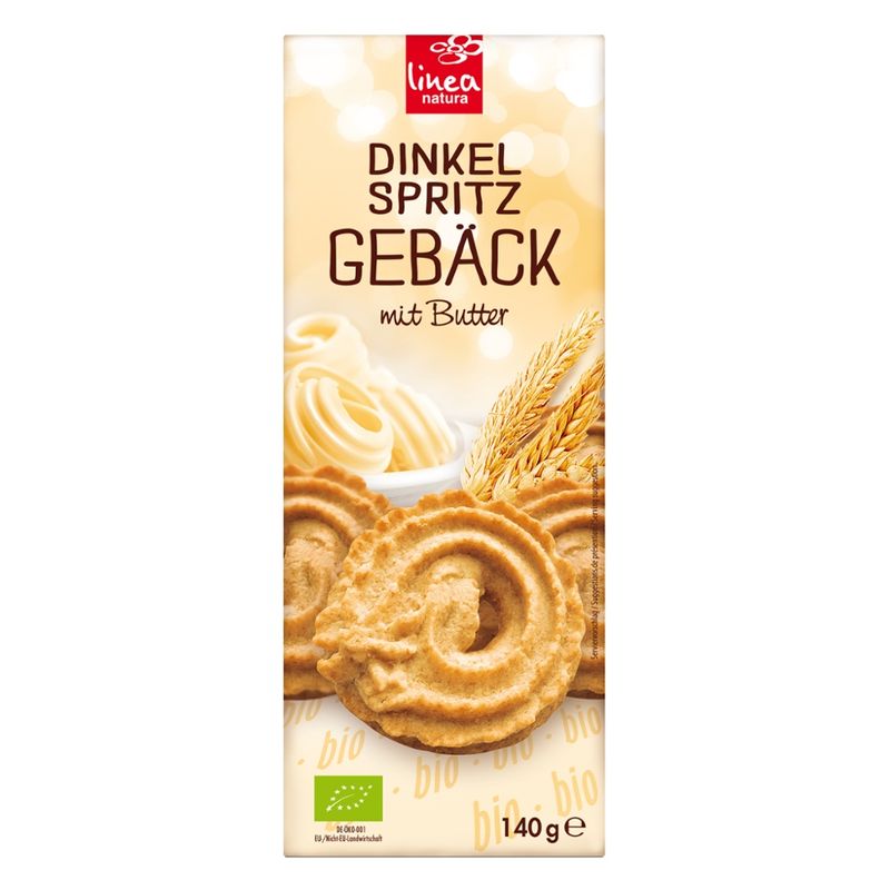 Linea Natura Dinkelvollkorn Butter Spritzgebäck - Produktbild
