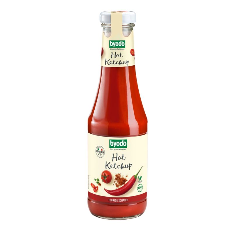 Byodo Byodo Hot Ketchup, 500 ml - Produktbild