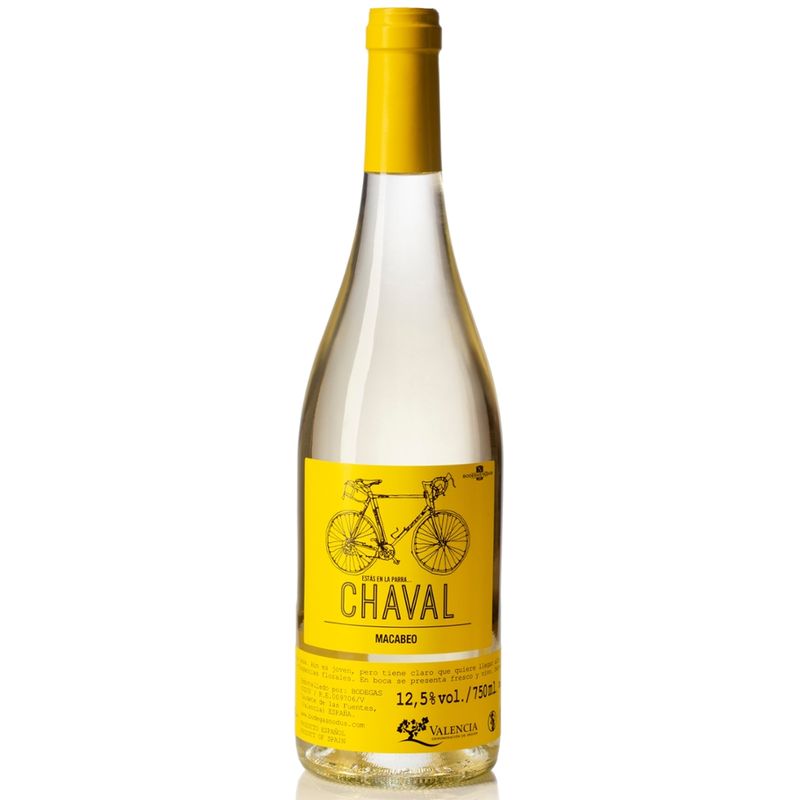 BODEGAS NODUS CHAVAL Macabeo bianco DO Valencia - Produktbild