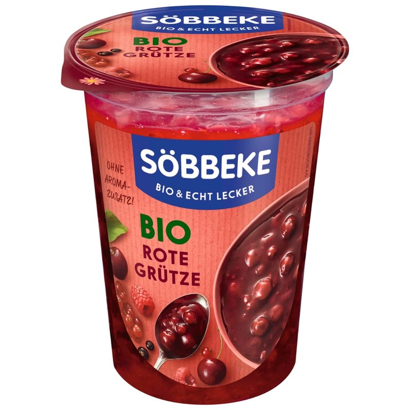Söbbeke Bio Rote Grütze - Produktbild
