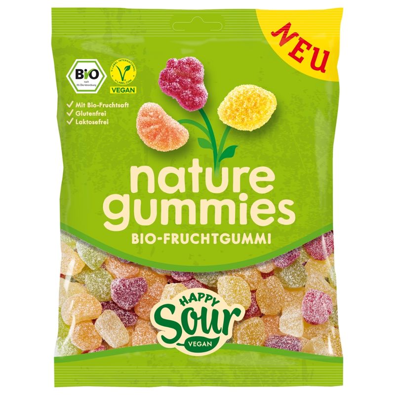 nature gummies nature gummies Happy Sour 120g - Produktbild
