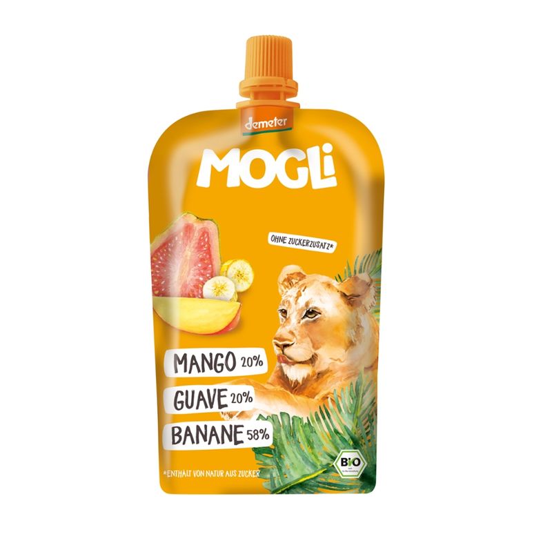Mogli Quetschie Mango-Guave - Produktbild