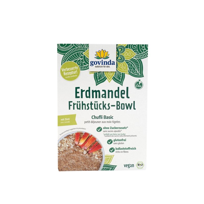 Govinda Erdmandel-Frühstücks-Bowl - Chufli Basic - Produktbild