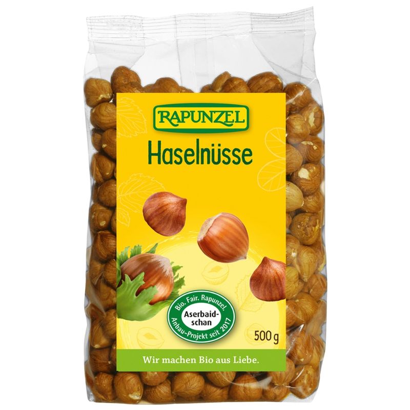 Rapunzel Haselnüsse, Projekt - Produktbild