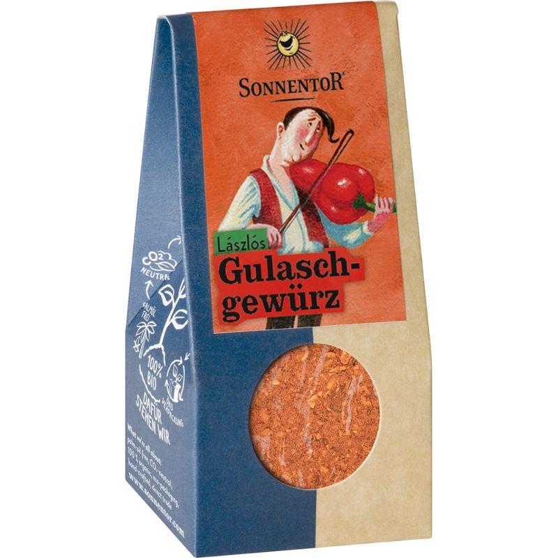 Sonnentor Lászlós Gulaschgewürz, Packung - Produktbild