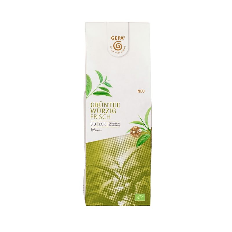 GEPA - The Fair Trade Company Grüntee Würzig Frisch lose - Produktbild
