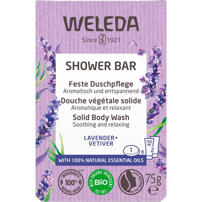 Weleda WELEDA Feste Duschpflege Lavender+Vetiver - Produktbild