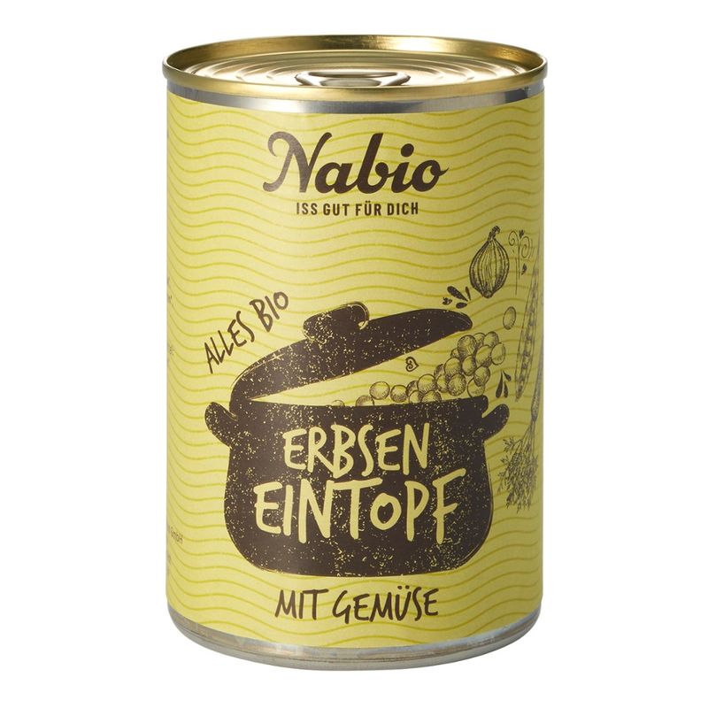 Nabio Nabio Eintopf Erbsen Eintopf - Produktbild