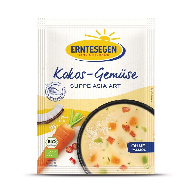 Erntesegen Kokos-Gemüse Suppe Asia Art Bio - Produktbild