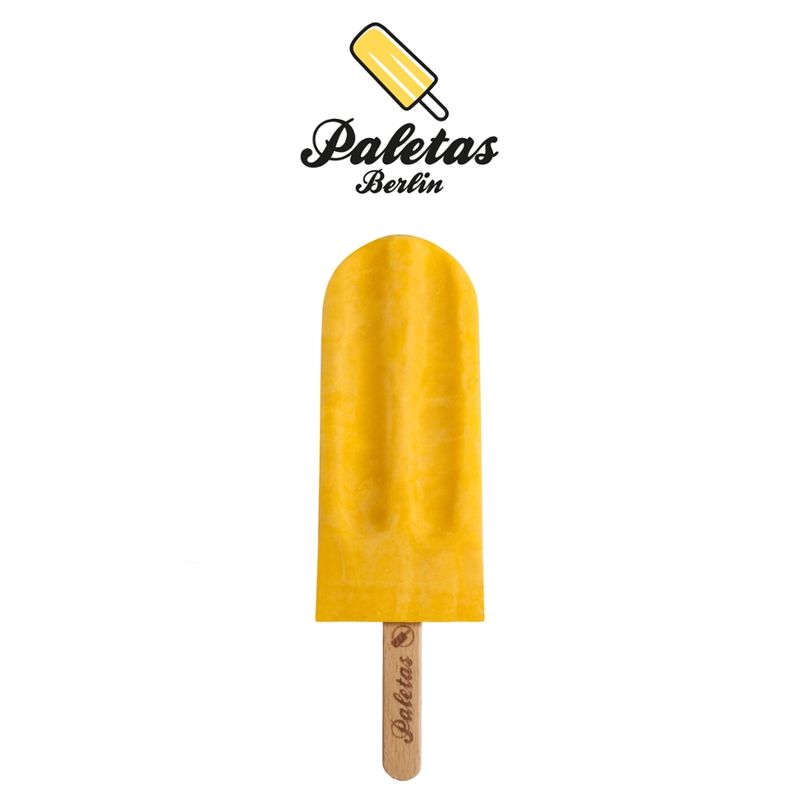 Paletas Berlin  Paletas Premium Bio Stieleis Mango Kokos - Produktbild