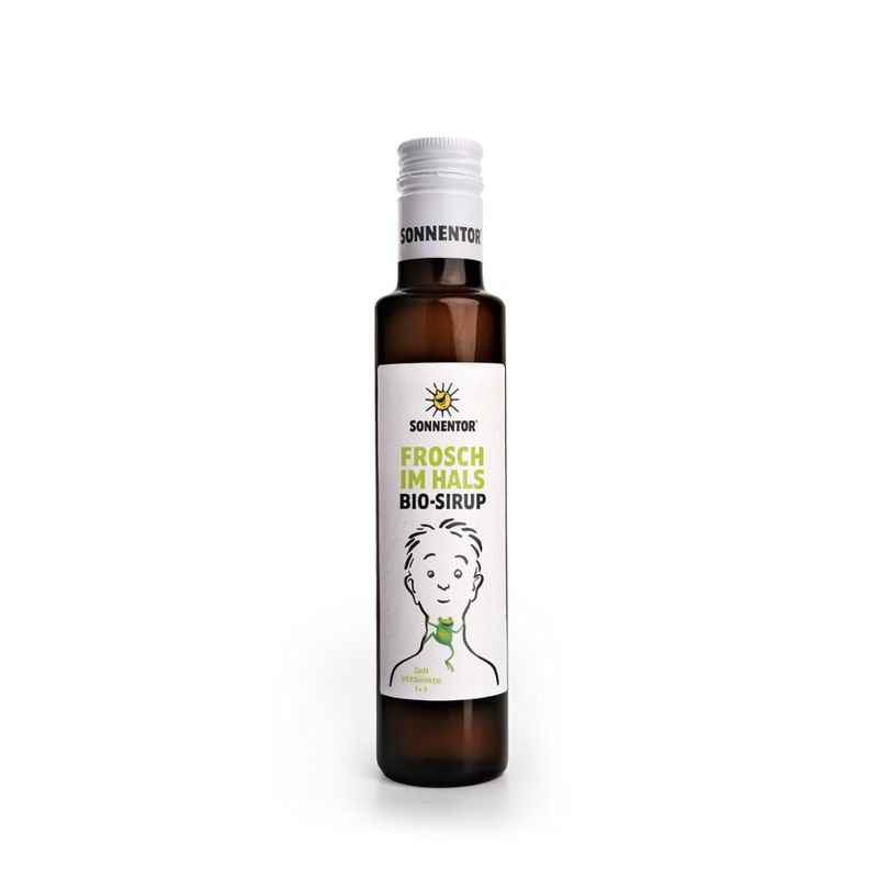 Sonnentor Frosch im Hals® Sirup - Produktbild