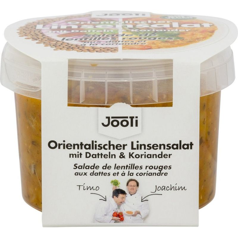 JooTi Salade de lentilles rouges aux dattes et à la coriandre - Produktbild