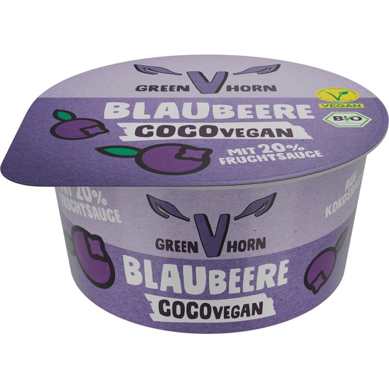 Greenhorn GH Coco Vegan Blaubeere 125g - Produktbild