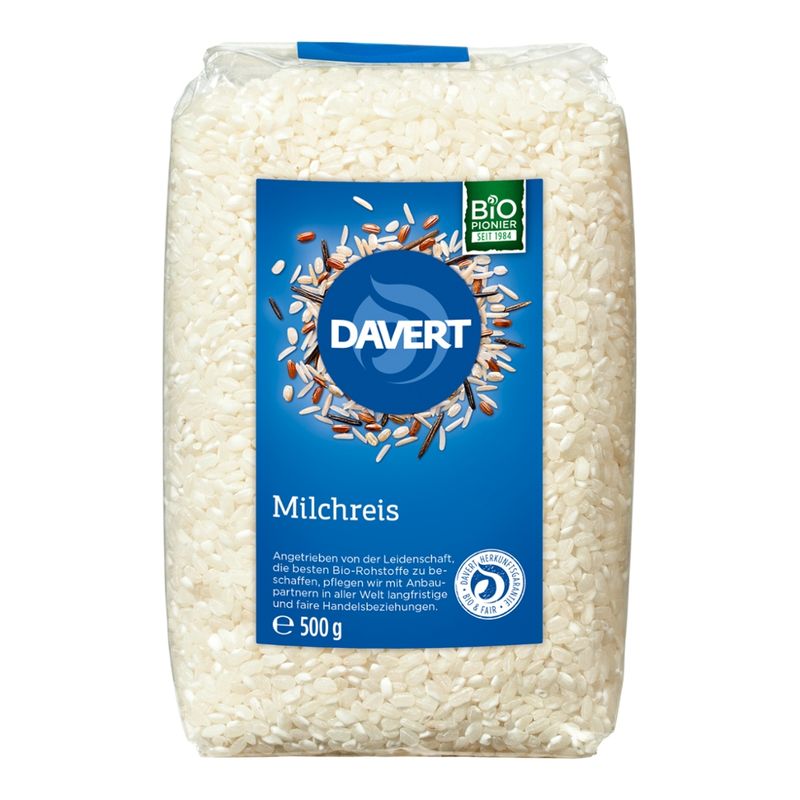 Davert Milchreis 500g - Produktbild