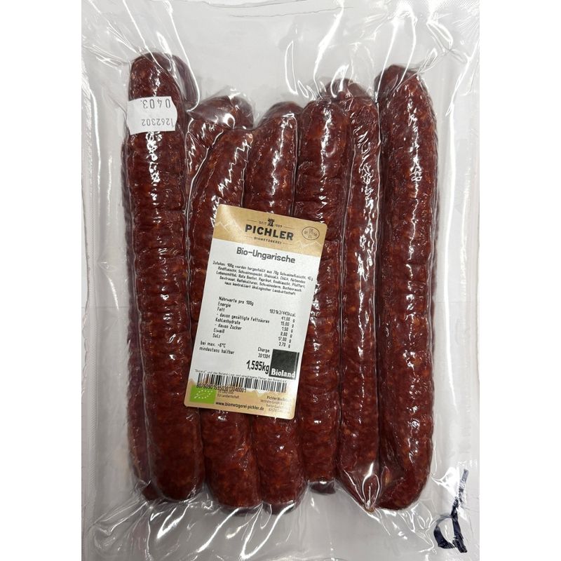 Biometzgerei Pichler Bio-Ungarische (Wurzn) - Produktbild