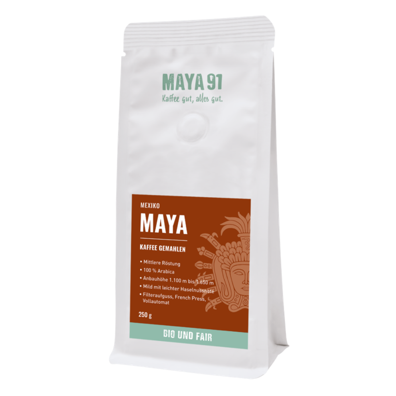 MAYA Kaffee 1991  500g MAYA Kaffee Gemahlen - Produktbild