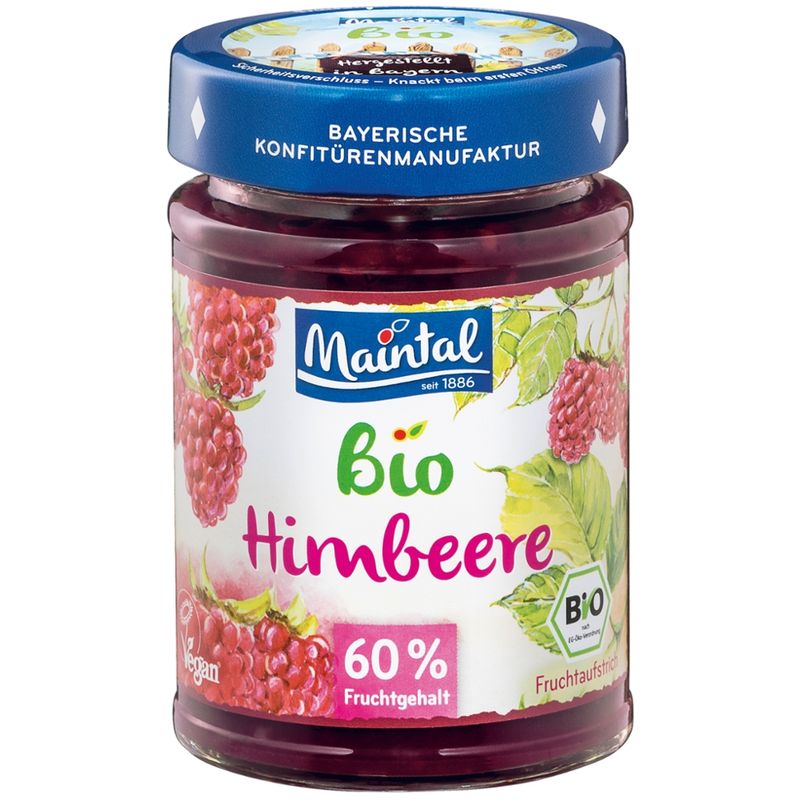 Maintal Bio Bio Himbeer-Fruchtaufstrich - Produktbild